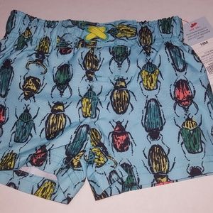 NWT Cat & Jack Beetles 18 months Swim Trunks